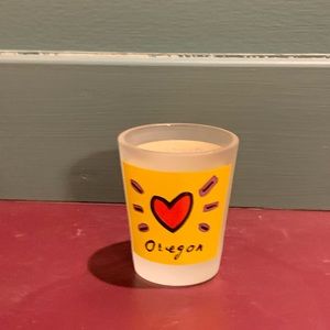 little Oregon shot glass